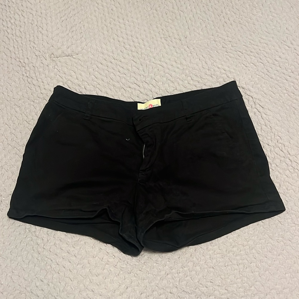 Black shorts size 11
